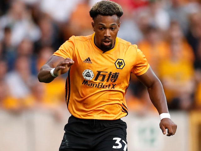 Adama Traore in action for Wolves on July 25, 2019