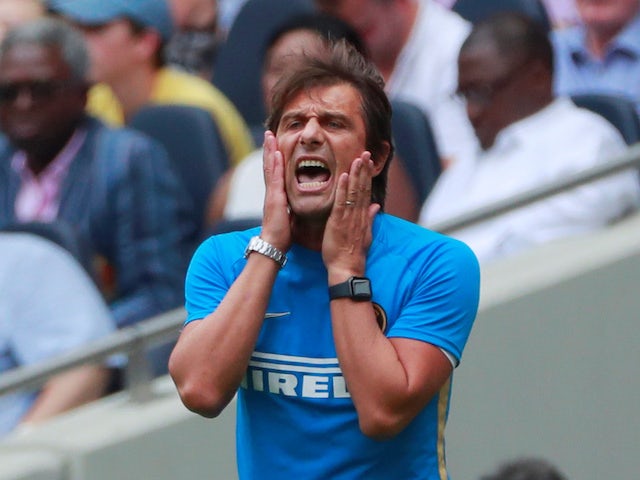 Inter Milan manager Antonio Conte pictured on August 4, 2019