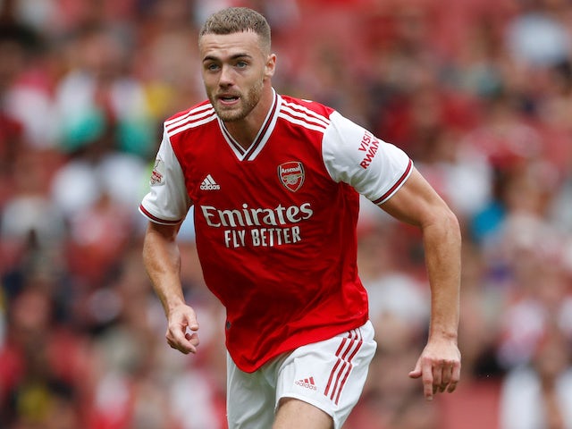 Calum Chambers in action for Arsenal on July 28, 2019