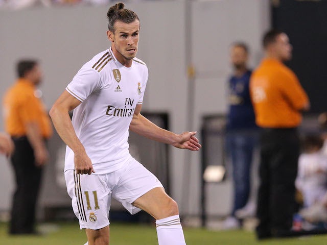 Gareth Bale returns to Real Madrid training