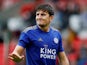 Harry Maguire in action for Leicester City on July 27, 2019