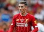Harry Wilson in action for Liverpool on July 28, 2019