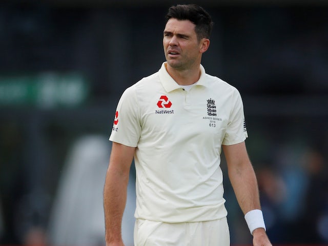James Anderson takes two wickets on return from injury