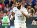 Karim Benzema in action for Real Madrid on July 30, 2019