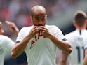 Tottenham Hotspur's Lucas Moura celebrates scoring against Inter Milan in the International Champions Cup on August 4, 2019