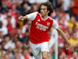 Matteo Guendouzi in action for Arsenal on July 28, 2019