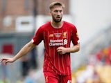 Nathaniel Phillips in action for Liverpool on July 28, 2019