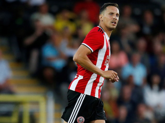 Phil Jagielka in action for Sheffield United on July 27, 2019