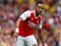 Pierre-Emerick Aubameyang in action for Arsenal on July 28, 2019