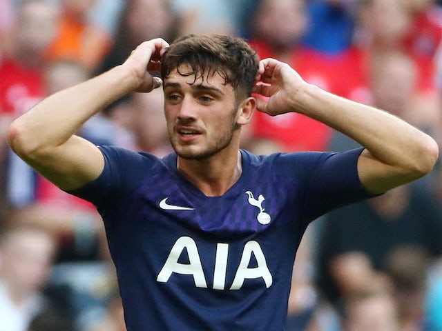 Troy Parrott in action for Spurs on July 30, 2019