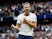 Harry Kane celebrates scoring during the Premier League game between Tottenham Hotspur and Aston Villa on August 10, 2019