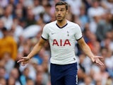 Harry Winks in action during the Premier League game between Tottenham Hotspur and Aston Villa on August 10, 2019