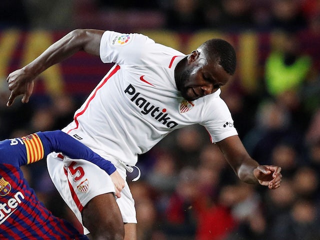 Ibrahim Amadou in action for Sevilla on January 30, 2019