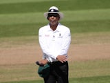 Umpire Joel Wilson pictured during the first Ashes Test on August 5, 2019