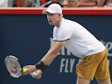 Kyle Edmund in action at the Rogers Cup on August 6, 2019