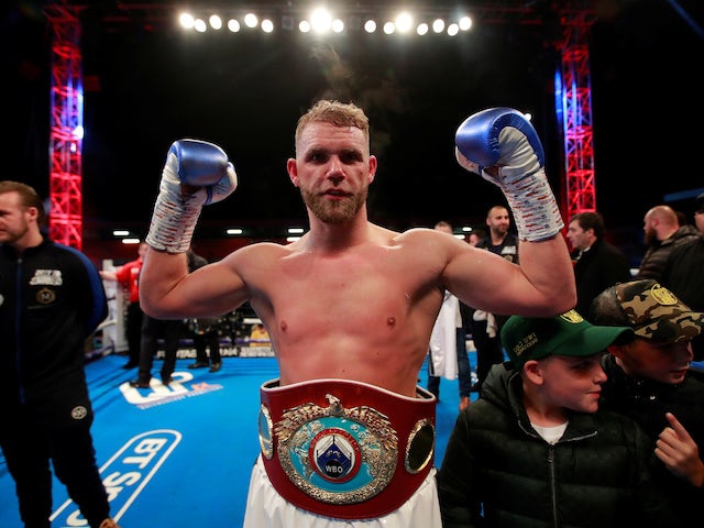 Billy Joe Saunders apologises for video teaching men how to hit 