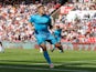 Martyn Waghorn celebrates scoring for Derby County on August 17, 2019