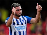Neal Maupay in action for Brighton on August 10, 2019