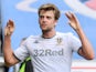 Patrick Bamford celebrates banging in a brace for Leeds United on August 17, 2019