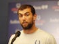 Indianapolis Colts quarterback Andrew Luck is announces his retirement in a press conference after the game against the Chicago Bears at Lucas Oil Stadium on August 25, 2019