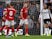 Bristol City's Andreas Weimann celebrates scoring their first goal against Derby on August 20, 2019