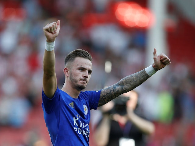 Leicester City's James Maddison pictured on August 24, 2019