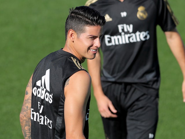 James Rodriguez agent 'has held talks with Man United, Juve'