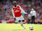 Arsenal's Nicolas Pepe in action on August 17, 2019