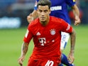 Philippe Coutinho in action for Bayern Munich on August 24, 2019