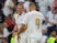 Gareth Bale and Karim Benzema celebrate during Real Madrid's La Liga clash with Real Valladolid on August 24, 2019