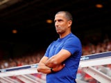 Sabri Lamouchi in charge of Nottingham Forest on August 3, 2019