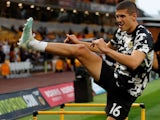 Conor Coady warms up for Wolves on August 29, 2019