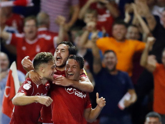 Nottingham Forest cruise past rivals Derby in EFL Cup