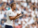 Harry Kane in action for Spurs on August 25, 2019