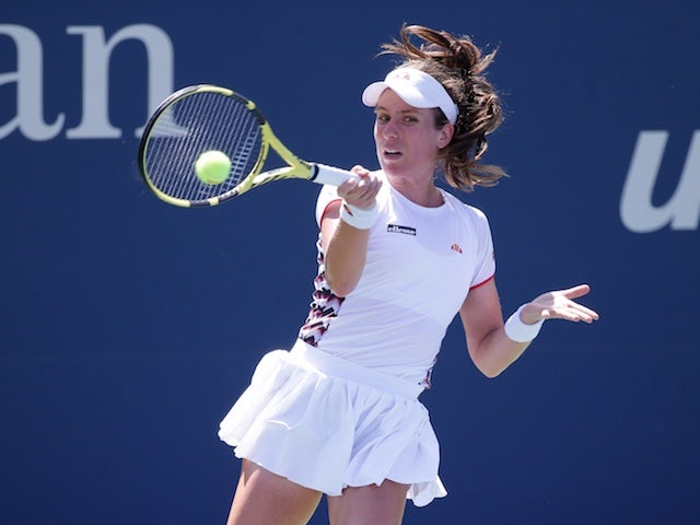 Konta can count on celebrity support as she opens with win in New York