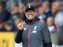 Liverpool manager Jurgen Klopp on August 31, 2019