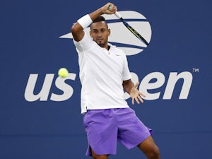 Nick Kyrgios into US Open third round after collar controversy