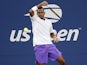 Nick Kyrgios in action at the US Open on August 29, 2019