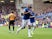 Everton's Richarlison celebrates scoring their third goal on September 1, 2019