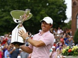 Rory McIlroy pictured after winning the Tour Championship on August 25, 2019