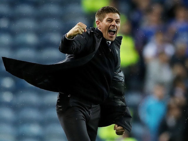 Steven Gerrard still hopeful of Rangers title challenge despite Celtic loss