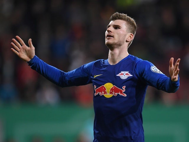 Timo Werner hits hat-trick as RB Leipzig continue perfect start