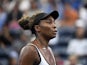 Venus Williams of the United States reacts against Elina Svitolina of Ukraine (not pictured) in the second round on day three of the 2019 U.S. Open tennis tournament at USTA Billie Jean King National Tennis Center on August 28, 2019