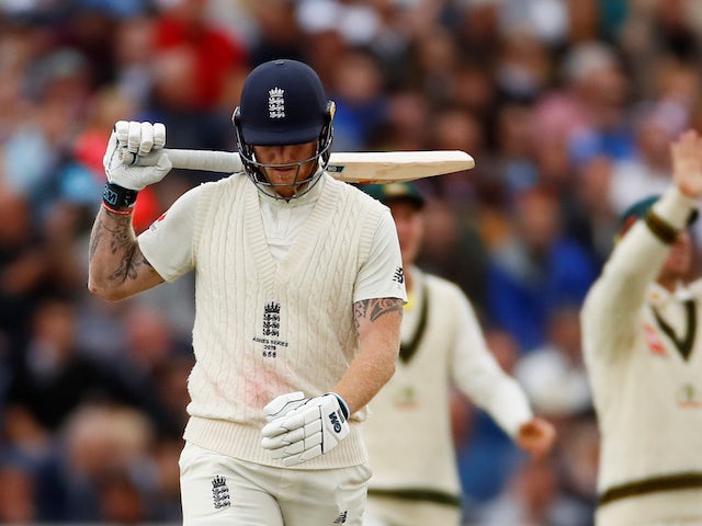 Ben Stokes out before lunch on day four