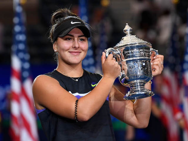Milos Raonic tips teen Bianca Andreescu to become world number one