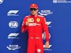 Charles Leclerc takes pole in Italy