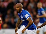 Fabian Delph pictured for Everton in August 2018