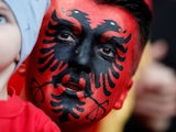 A generic Albania fan pictured September 7, 2019