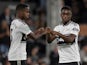 Ryan Sessegnon and Steven Sessegnon pictured in action for Fulham in August 2018