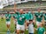 Ireland celebrate defeating Wales on September 7, 2019